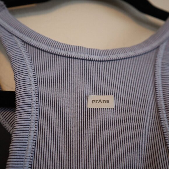 Prana Blue Longline Sports Bra Size Small - Picture 3 of 5
